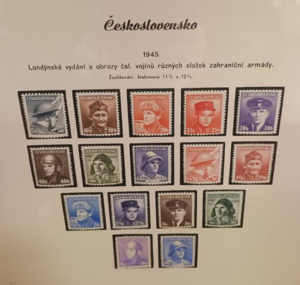 Stodola.cz - Obraz s poštovními známkami